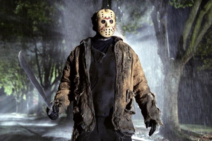 Jason, the infamous figure from the movie, Friday the 13th